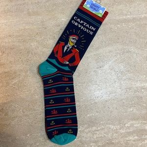 NWT Groovy Things Men's Crew Sock